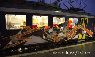 14K Trainbombing Archive 2009
