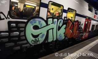 14K Trainbombing Archive 2009