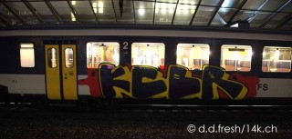 14K Trainbombing Archive 2009