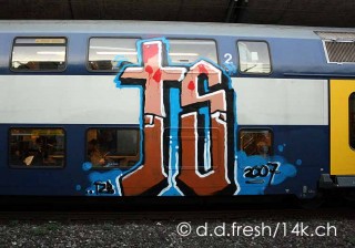 14K Trainbombing Archive 2007