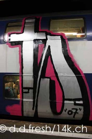 14K Trainbombing Archive 2007