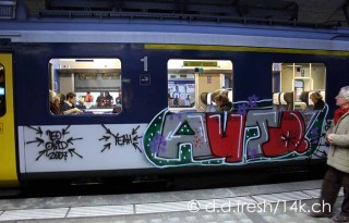 14K Trainbombing Archive 2007