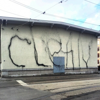 #clean #huge #tagging #graffiti