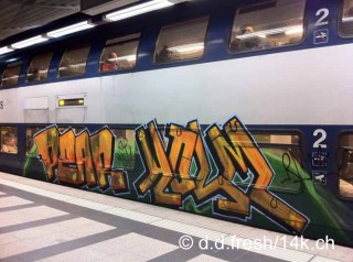 14K Trainbombing Archive 2011