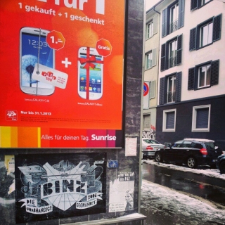 #binzbleibtbinz #pasteup #streetart