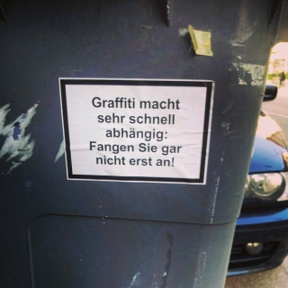#graffiti #sticker #streetart