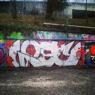 #gasey #huge #graffiti  #letten