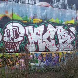 #graffiti #skull #skullhead #mcr #94 by #shep