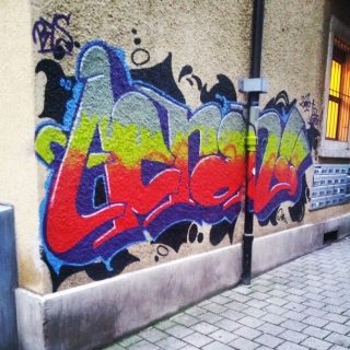 #aeron #bys #graffiti
